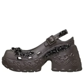 Ballerines à plateforme Crocs x Simon Rocha « Espresso »