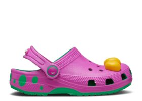 Barney x Classic Clog pour tout-petits