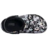 Baya Lined Clog « Black White »