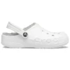 Baya Lined Clog « Blanc »