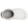 Baya Lined Clog « Blanc »