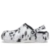 Baya Lined Clog, chaussons unisexes, blancs et gris « White Grey »