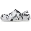 Baya Lined Clog, chaussons unisexes, blancs et gris « White Grey »
