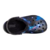 Baya Lined Clog Galaxy à lanières duveteuses et doublés « Black Multi »
