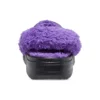 Baya Lined Clog « Noir Violet »