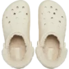 Baya Lined Clog with Fuzz Strap