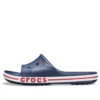 Bayaband Clog bleu, blanc et rouge – Chaussons unisexes