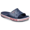 Bayaband Clog bleu, blanc et rouge – Chaussons unisexes