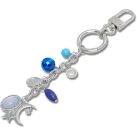 Bijou de sac « Lune et étoiles »