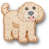 « Bijoux de chaussures Golden Doodle Puppy Jibbitz » « Bijoux de chaussures Golden Doodle Puppy Jibbitz »