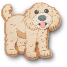 « Bijoux de chaussures Golden Doodle Puppy Jibbitz »