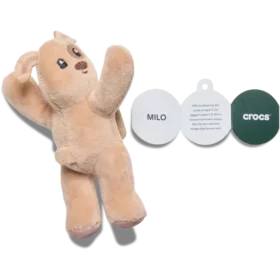 Bijoux de chaussures Huggitz « Brown Puppy » Jibbitz