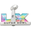 Bijoux de chaussures Jibbitz NFL Super Bowl LX