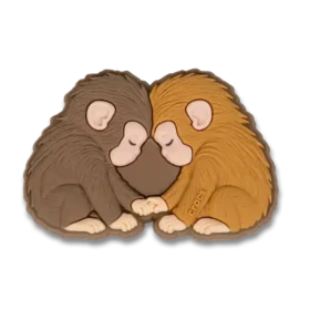Bijoux de chaussures « Punch the Monkey and His Bestie » Jibbitz