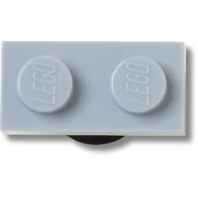 Bijoux Jibbitz™ 4Lw gris clair 1X2
