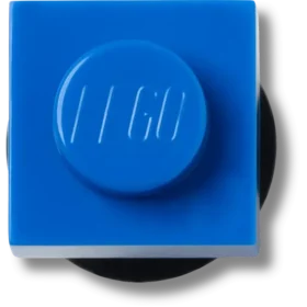 Bijoux Jibbitz™ 4Lw « Tuile bleue 1×1 »