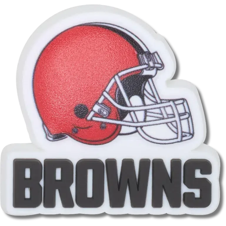 Bijoux Jibbitz™ au logo des Cleveland Browns de la NFL Bijoux Jibbitz™ au logo des Cleveland Browns de la NFL