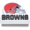 Bijoux Jibbitz™ au logo des Cleveland Browns de la NFL Bijoux Jibbitz™ au logo des Cleveland Browns de la NFL