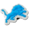 Bijoux Jibbitz au logo des Detroit Lions de la NFL