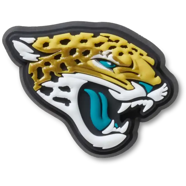Bijoux Jibbitz™ au logo des Jacksonville Jaguars de la NFL Bijoux Jibbitz™ au logo des Jacksonville Jaguars de la NFL