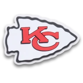 Bijoux Jibbitz au logo des Kansas City Chiefs de la NFL