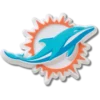 Bijoux Jibbitz au logo des Miami Dolphins de la NFL