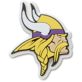 Bijoux Jibbitz au logo des Minnesota Vikings de la NFL