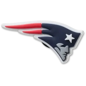 Bijoux Jibbitz au logo des New England Patriots de la NFL