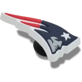 Bijoux Jibbitz au logo des New England Patriots de la NFL