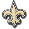 Bijoux Jibbitz au logo des New Orleans Saints de la NFL