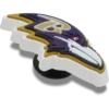 Bijoux Jibbitz au logo des Ravens de Baltimore de la NFL Bijoux Jibbitz au logo des Ravens de Baltimore de la NFL