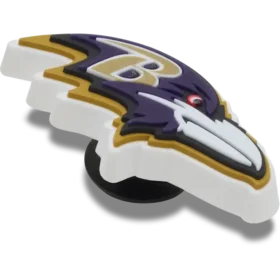 Bijoux Jibbitz au logo des Ravens de Baltimore de la NFL