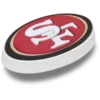 Bijoux Jibbitz™ au logo des San Francisco 49ers de la NFL Bijoux Jibbitz™ au logo des San Francisco 49ers de la NFL