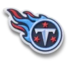 Bijoux Jibbitz™ au logo des Tennessee Titans de la NFL Bijoux Jibbitz™ au logo des Tennessee Titans de la NFL