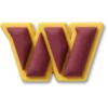 Bijoux Jibbitz™ au logo des Washington Commanders de la NFL