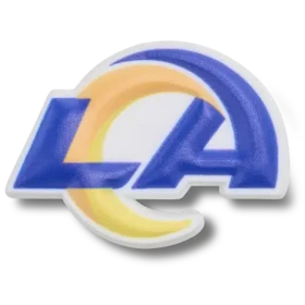 Bijoux Jibbitz avec le logo des Los Angeles Rams de la NFL