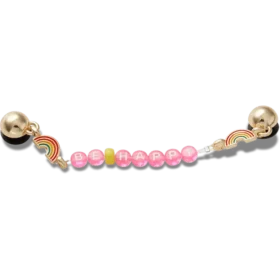 Bijoux Jibbitz « Be Happy »