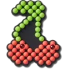 Bijoux Jibbitz « Beaded Cherry »