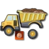Bijoux Jibbitz™ « Camion de chantier Myo » (lot de 5)
