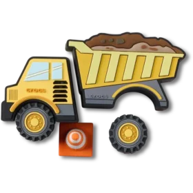 Bijoux Jibbitz™ « Camion de chantier Myo » (lot de 5)