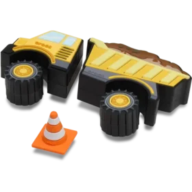 Bijoux Jibbitz™ « Camion de chantier Myo » (lot de 5)
