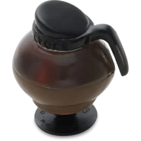 Bijoux Jibbitz™ « Carafe à café » en 3D