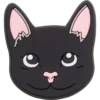 Bijoux Jibbitz « Chat noir » pour bijoux de chaussures