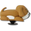 Bijoux Jibbitz « Chien 3D avec pattes »