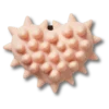Bijoux Jibbitz™ « Cœur rose pâle Spike »
