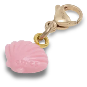 Bijoux Jibbitz « Coquillage rose »