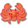 Bijoux Jibbitz™ « Crabe » pailletées