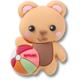 Bijoux Jibbitz « Cutie Beach Bear »