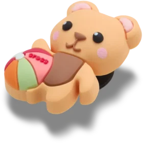Bijoux Jibbitz « Cutie Beach Bear »