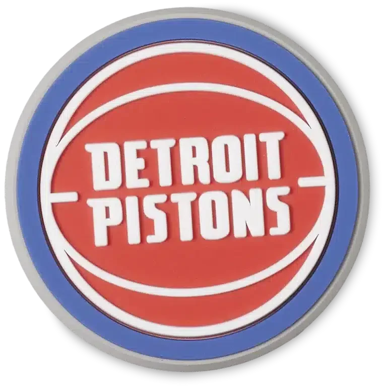 Bijoux Jibbitz™ des Detroit Pistons de la NBA Bijoux Jibbitz™ des Detroit Pistons de la NBA